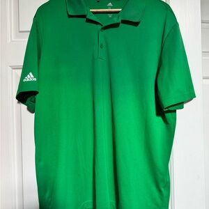 Adidas Green Performance Polo Shirt